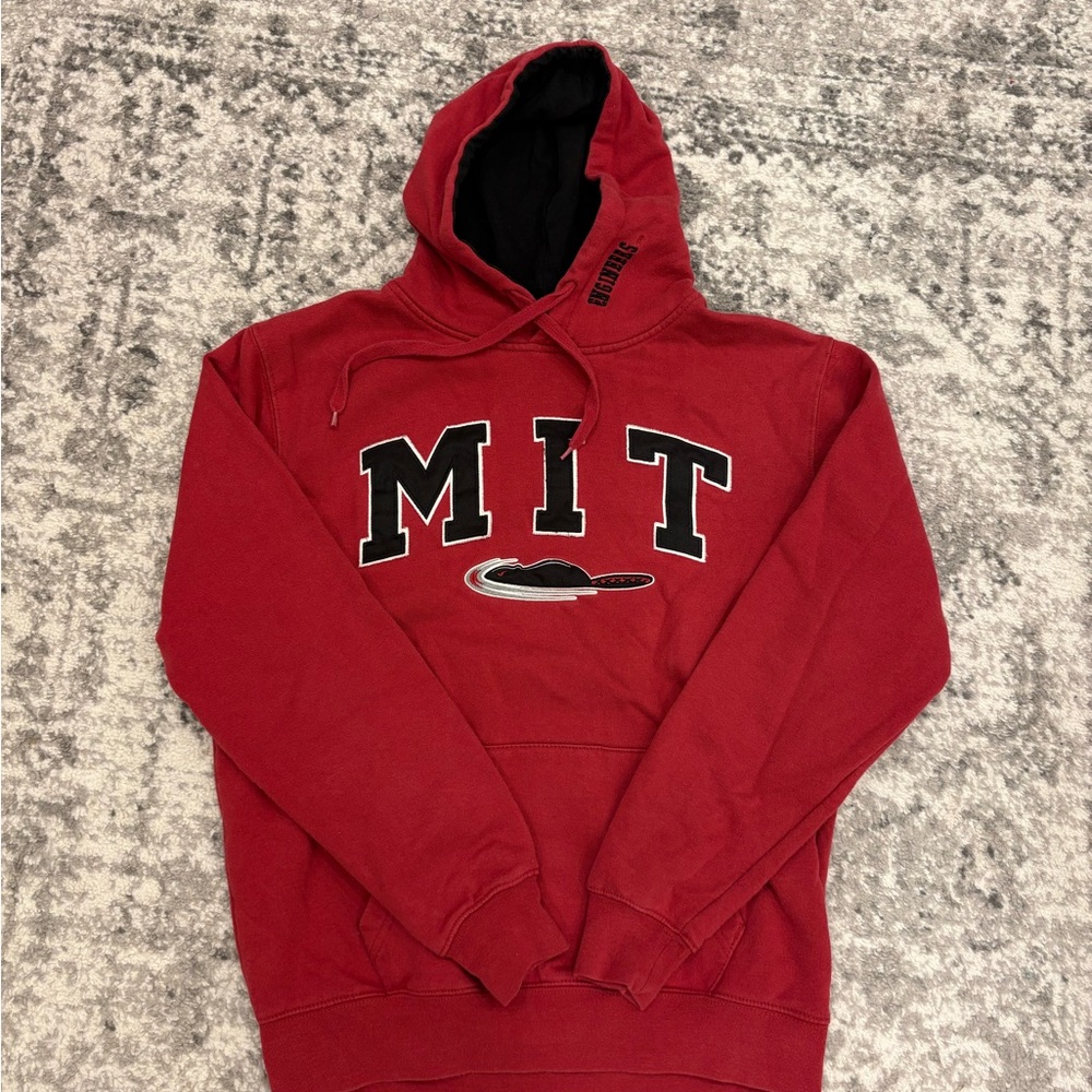 Red MIT Hoodie Unisex